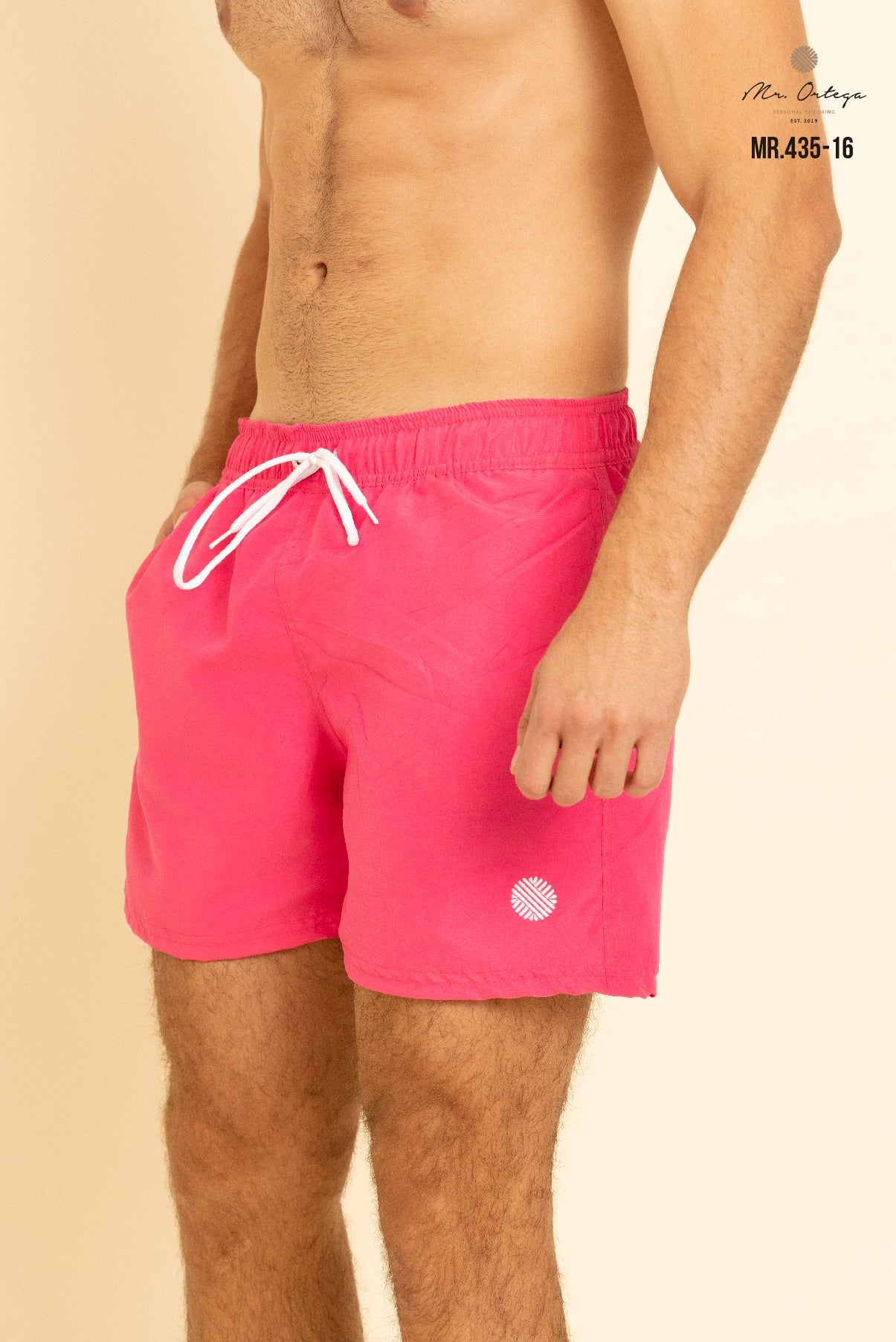 TRAJE DE BAÑO LISO ROSA