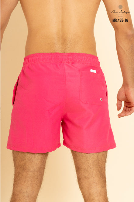 TRAJE DE BAÑO LISO ROSA