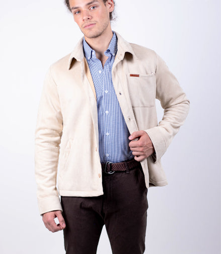 CHAMARRA BEIGE