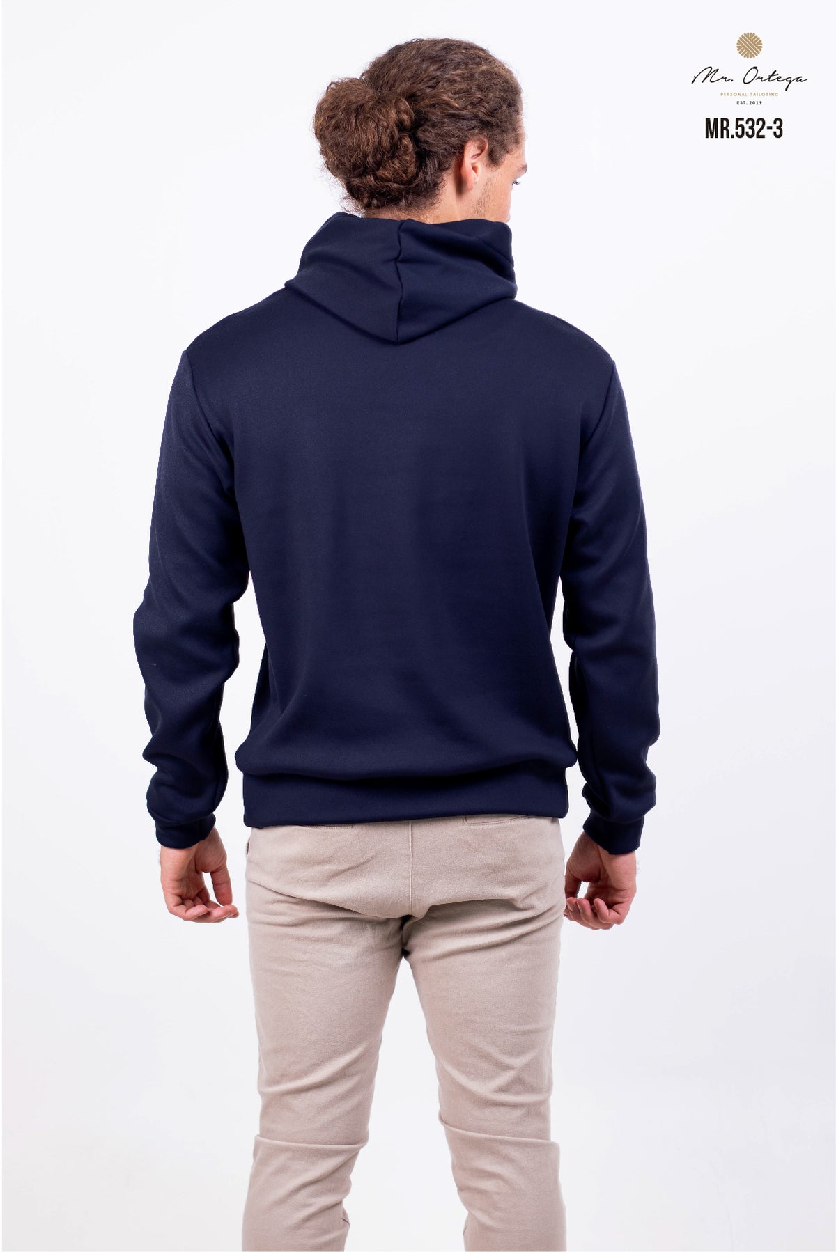 SUDADERA ALGODÓN AZUL MANGA LARGA