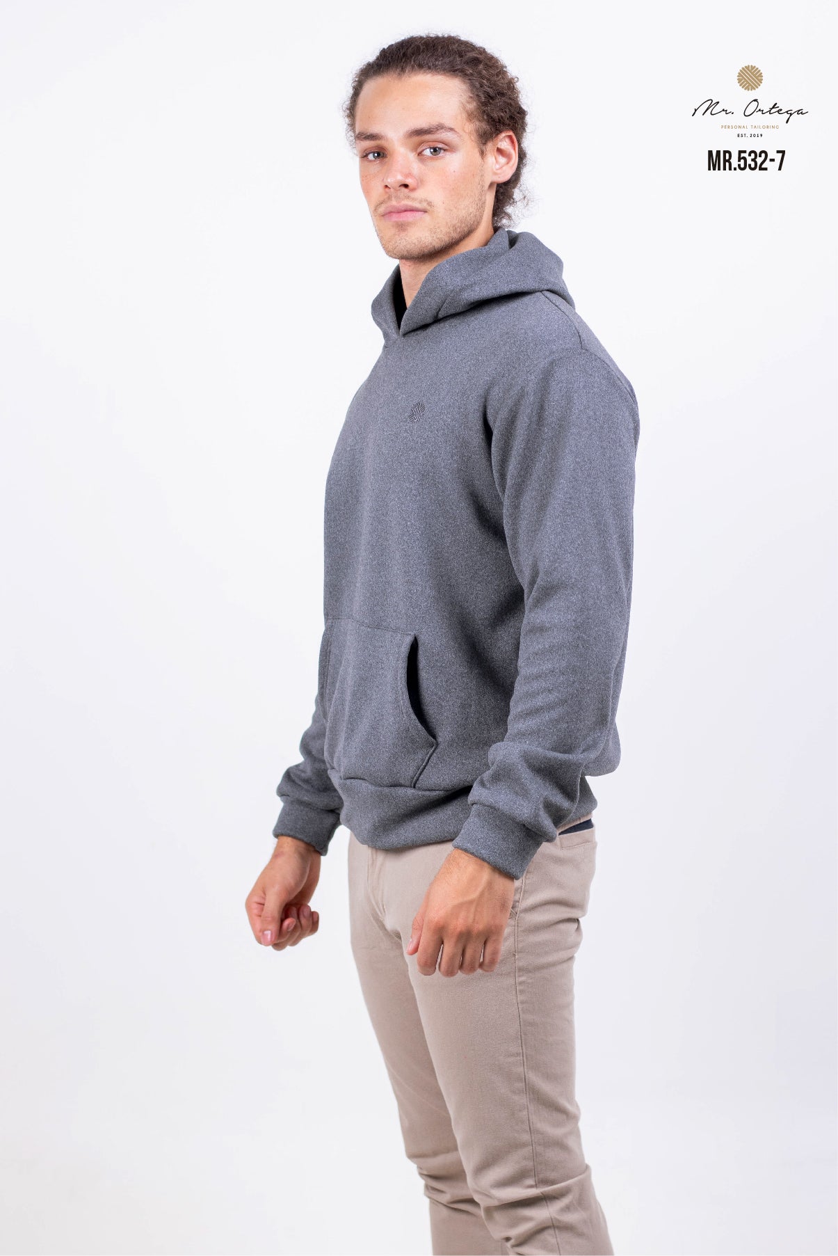 SUDADERA ALGODÓN OXFORD MANGA LARGA