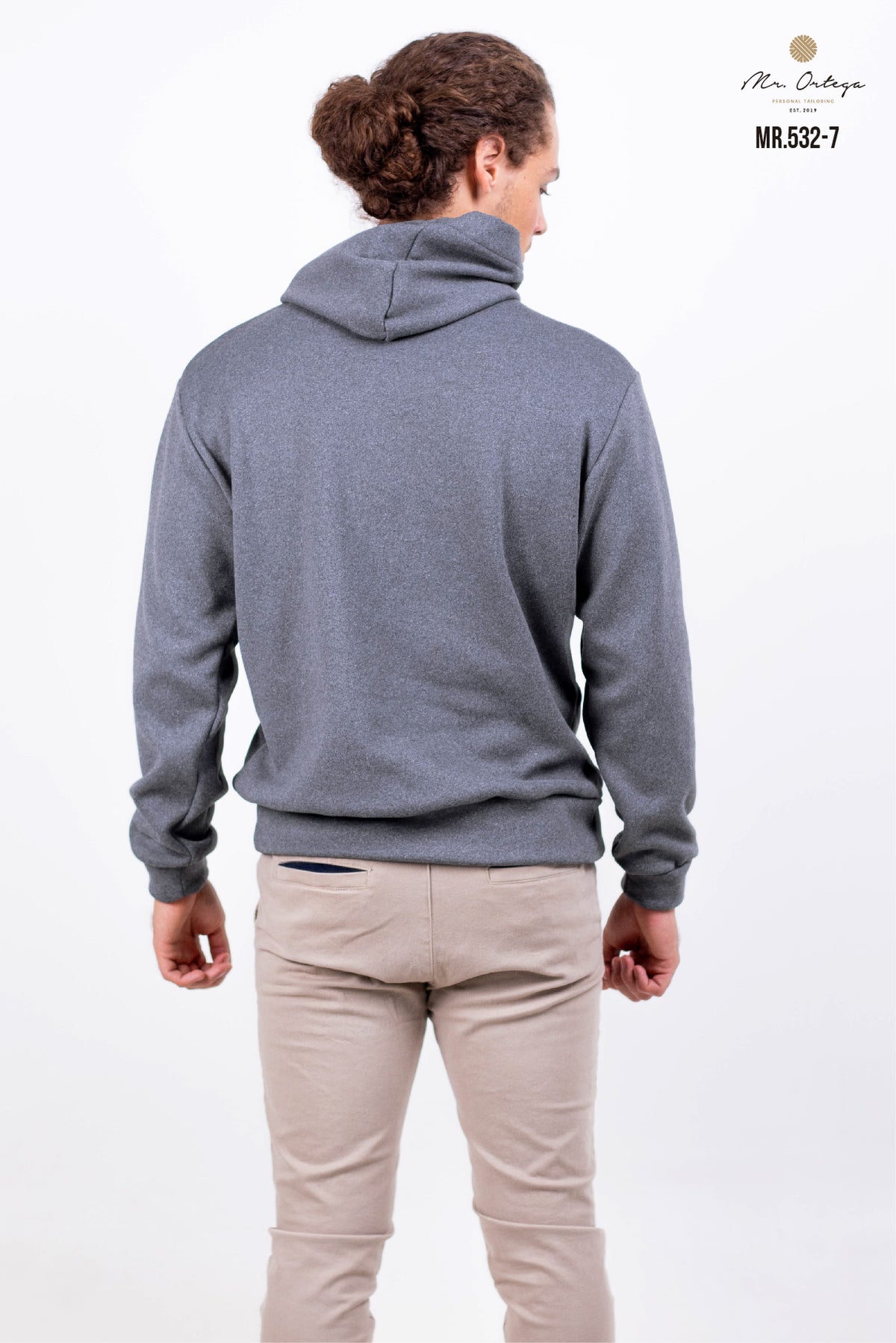 SUDADERA ALGODÓN OXFORD MANGA LARGA