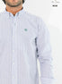 CAMISA RAYAS BLANCO Y AZUL