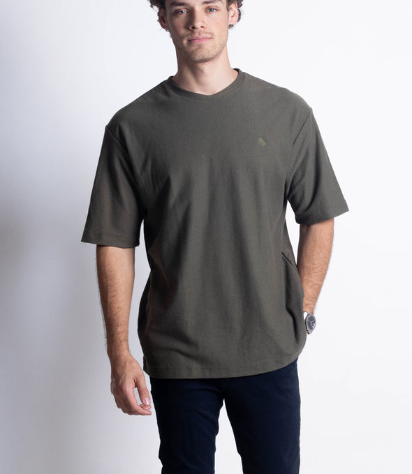 PLAYERA VERDE MILITAR