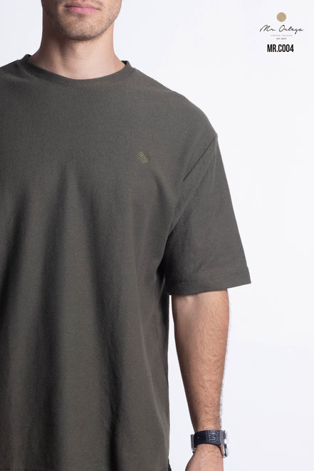 PLAYERA VERDE MILITAR