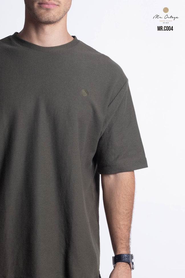 PLAYERA VERDE MILITAR