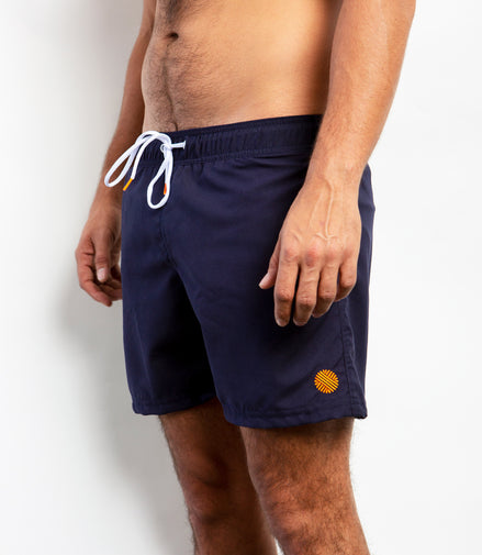 Traje De Baño Azul Marino
