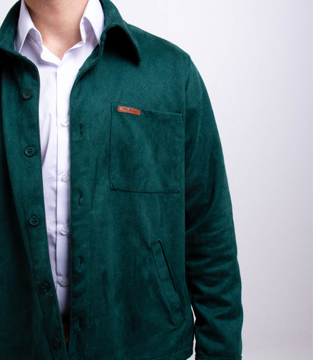 CHAMARRA VERDE INGLES