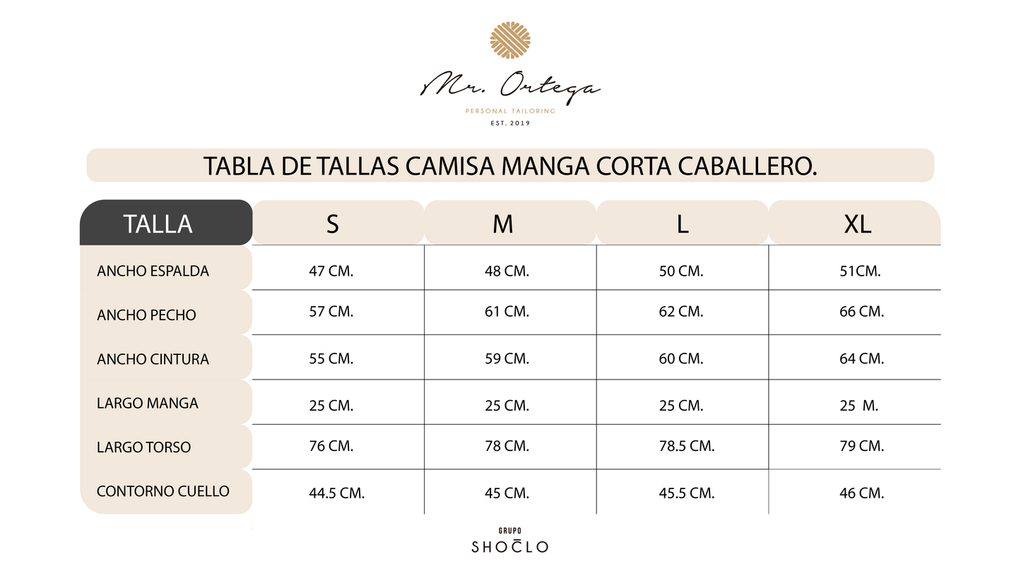 CAMISA LISA CAFE CLARO