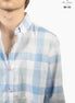 CAMISA CUADROS AZUL CIELO / BLANCO Y CELESTE