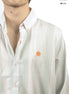 CAMISA RAYAS VERDE AGUA / HUESO Y ROSA