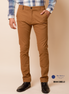 PANTALÓN GABARDINA CAMELLO CORTE REGULAR